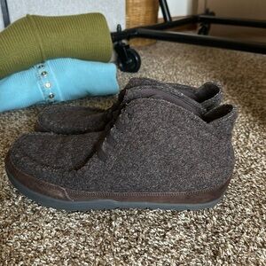 Patagonia Men’s Japhy Chukka Boots Merino Wool Espresso Brown 10.5